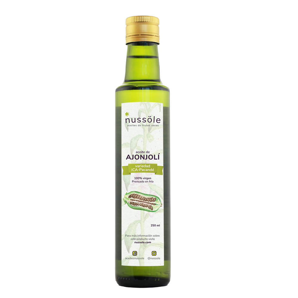 Aceite de ajonjolí crudo