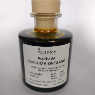 nussole aceite de cúrcuma y orégano